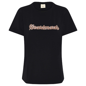 Heartmade Efia Logo T-shirt, Sort